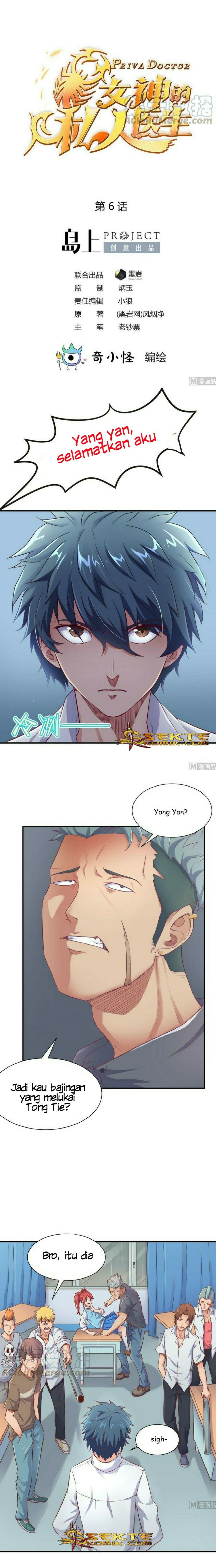 Goddess’s Personal Doctor Chapter 06 Bahasa Indonesia